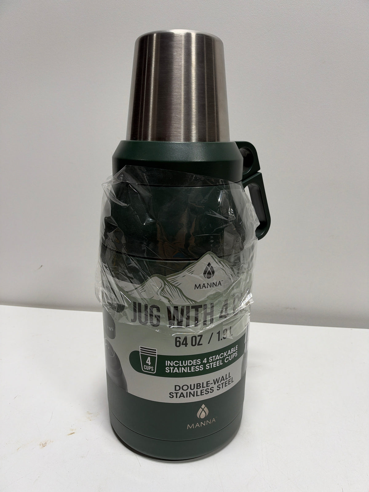 Manna Stainless Steel 64 oz. Convoy Bottle