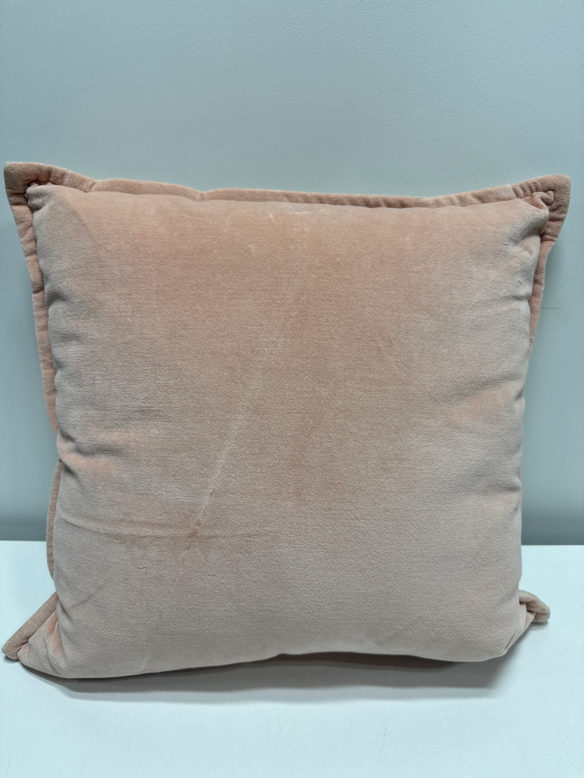 Velvet Reverse Oblong Dec Pillow Light Terracotta - Threshold - *Home Decor & Curtains
