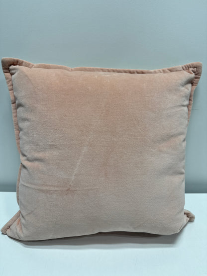 Velvet Reverse Oblong Dec Pillow Light Terracotta - Threshold