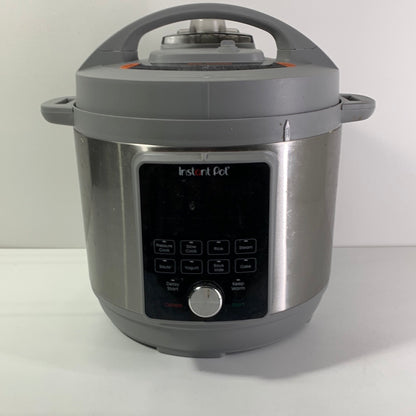 Used Instant Pot - 6QT Duo Plus Multi-Use Pressure Cooker with Whisper-Quiet Steam Release - Gray