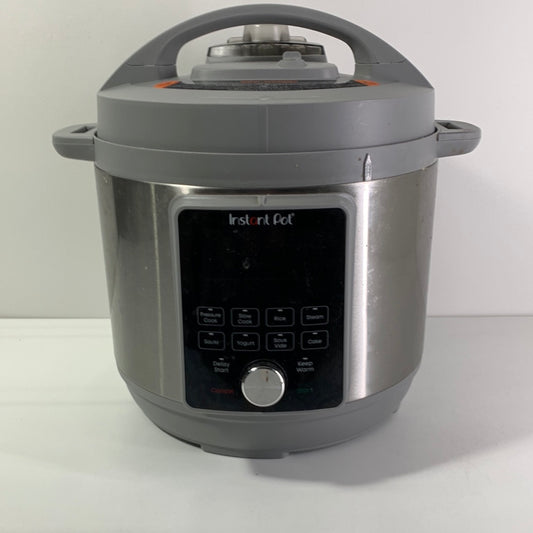 Used Instant Pot - 6QT Duo Plus Multi-Use Pressure Cooker with Whisper-Quiet Steam Release - Gray