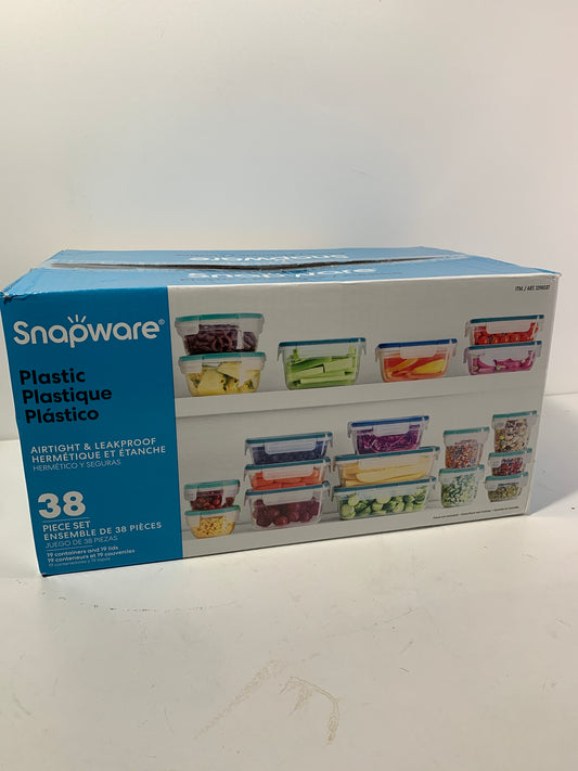 Snapware 38-piece Plastic Food Storage Set