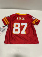 NFL Kansas City Chiefs Travis Kelce Toddler Boys' Short Sleeve Jersey