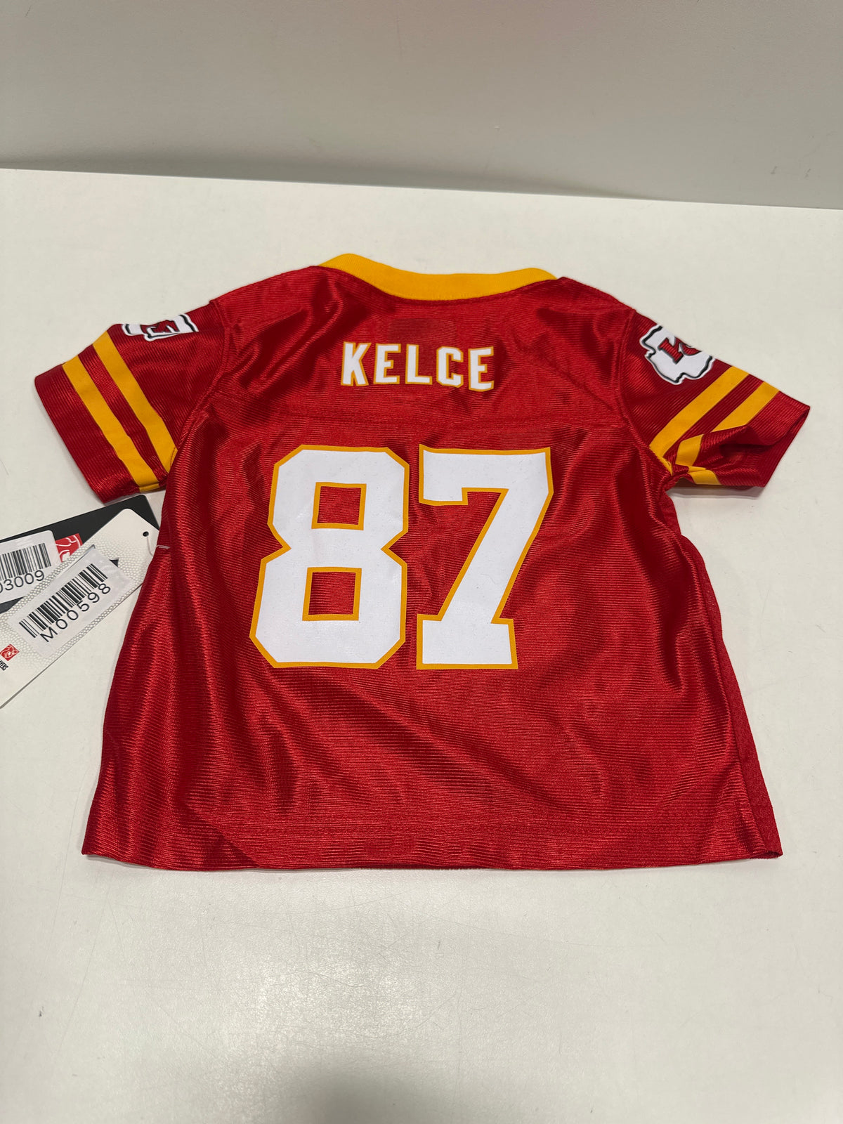 NFL Kansas City Chiefs Travis Kelce Toddler Boys' Short Sleeve Jersey