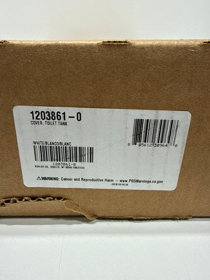 Kohler K1203861 Windham Toilet Tank Lid Replacement White