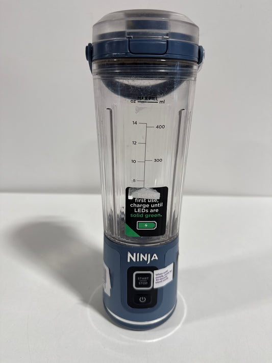 Used Ninja Blast Portable Blender (BC151NV) - Denim Blue