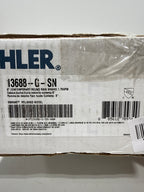 Kohler 13688-G-SN Contemporary Round 8" single-function rainhead, 1.75 gpm, Vibrant Polished Nickel