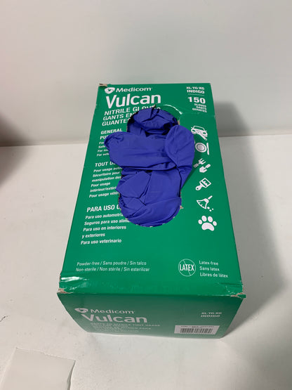 Medicom Vulcan Nitrile Gloves XL (150 Count)