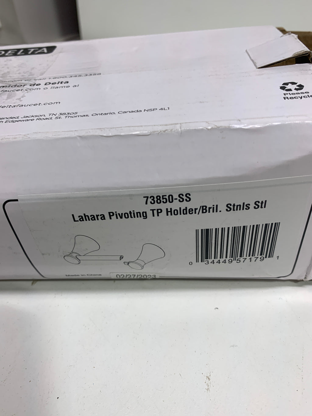 Scratch Delta 73850-SS Lahara Tissue Holder Stainless - *Plumbing