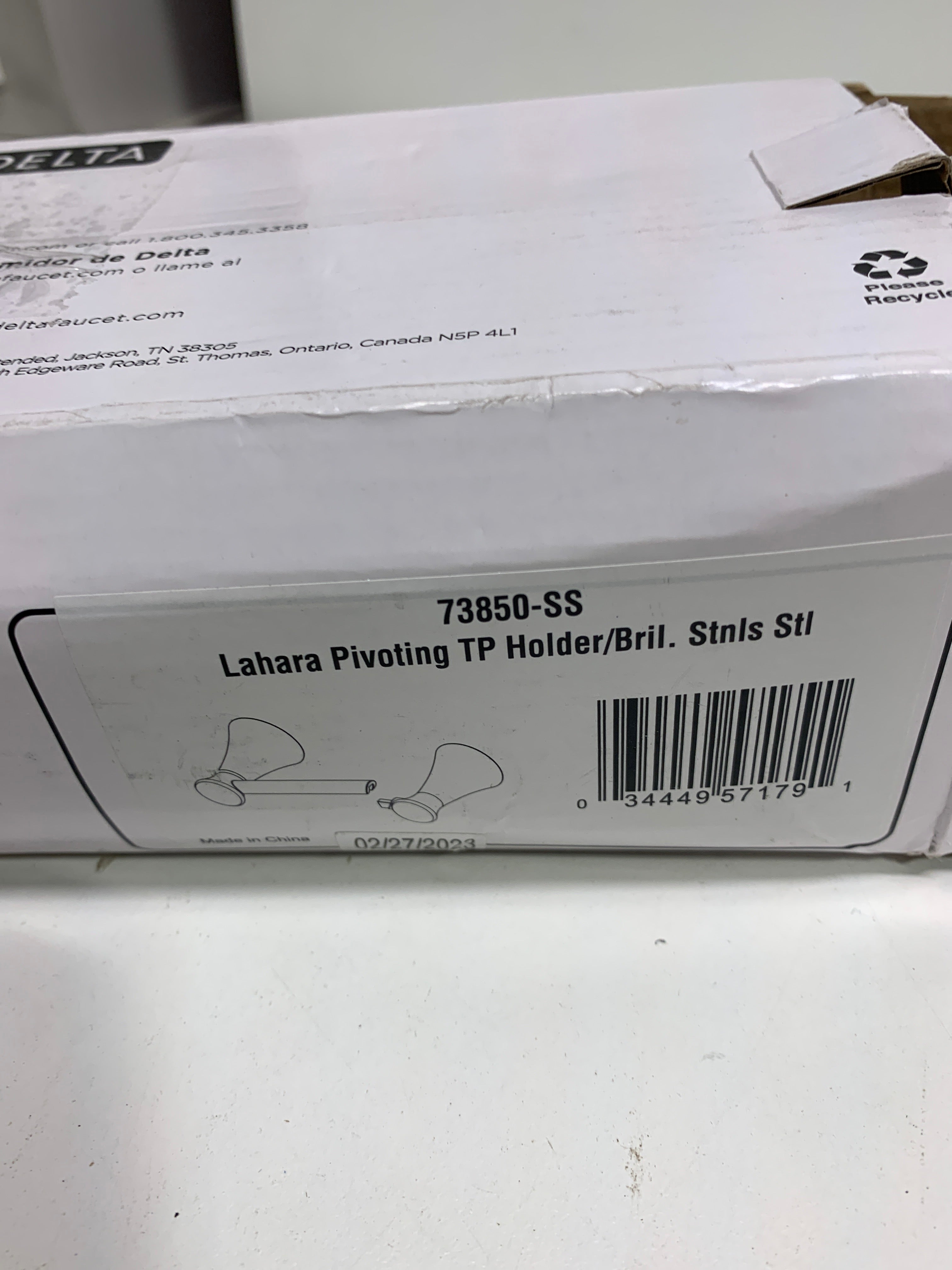 Scratch Delta 73850-SS Lahara Tissue Holder Stainless - *Plumbing