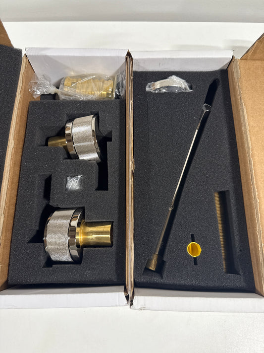 Rohl TAM08W3IW Amahle 1.2 GPM Wall Mounted Widespread Bathroom Faucet with Wheel Handles - Polished Nickel