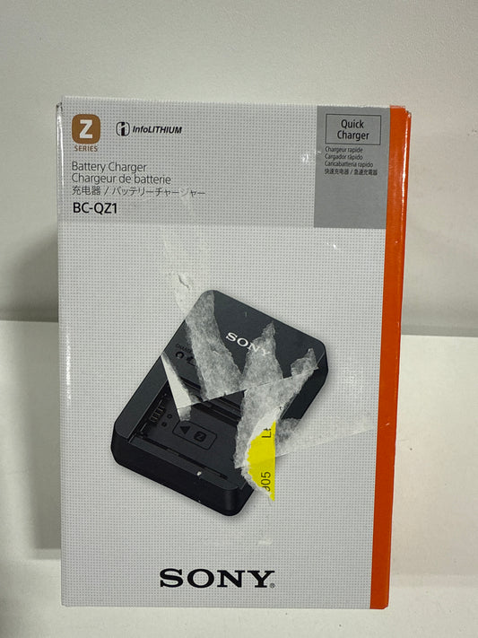 Sony - Battery Charger - Black BCQZ1