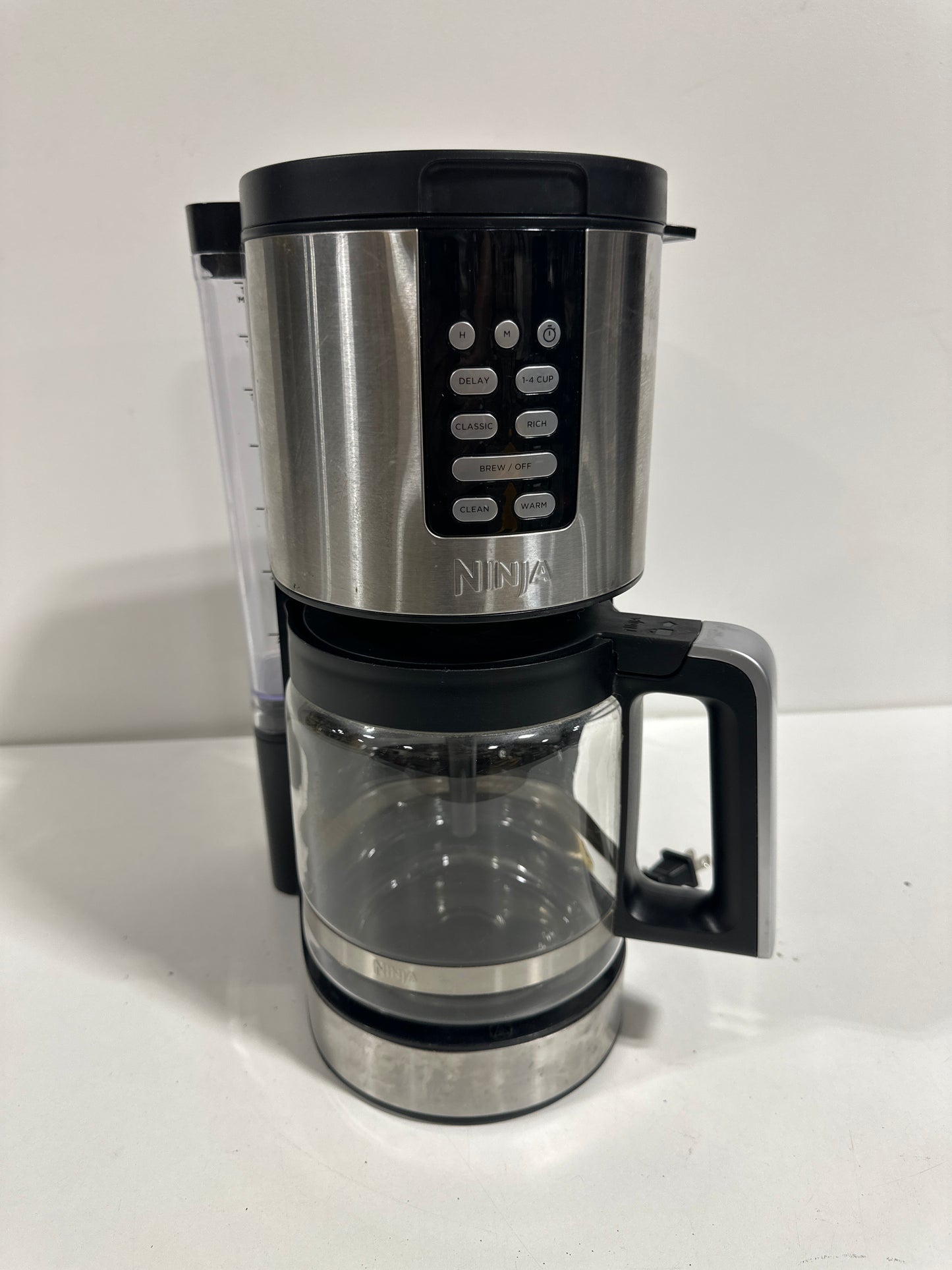 Used NINJA Programmable XL 14- Cup Black Stainless Steel Drip Coffee Maker PRO
