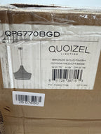 Quoizel Solebay 22 Inch Large Pendant Solebay - QP6770BGD - Coastal Glam
