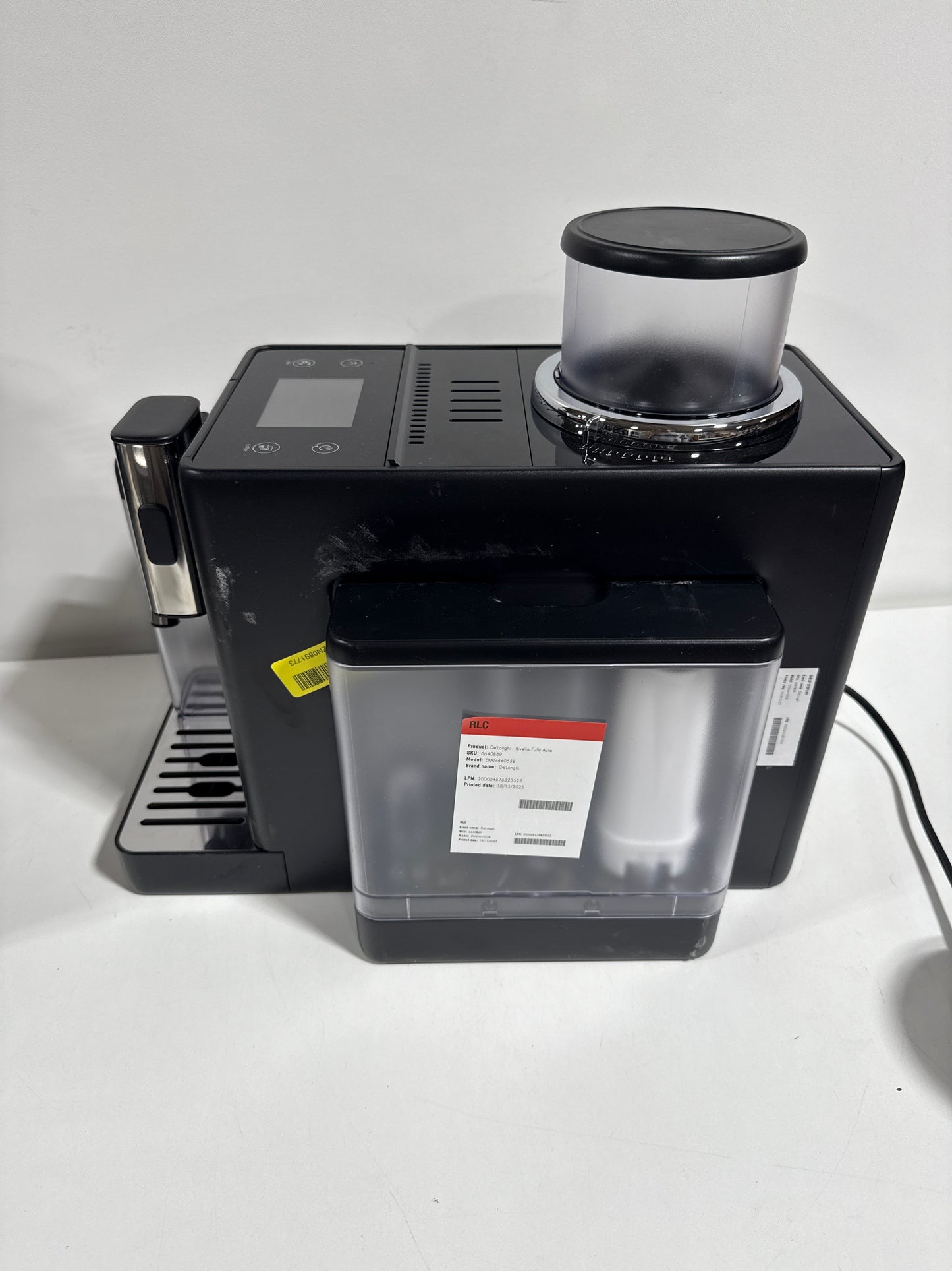 De'Longhi Rivelia Automatic Espresso Machine, Onyx Black