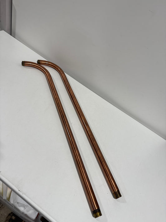 Scratched See Desc  Tub and Hand Shower Set Antique Copper - 3-196/08A