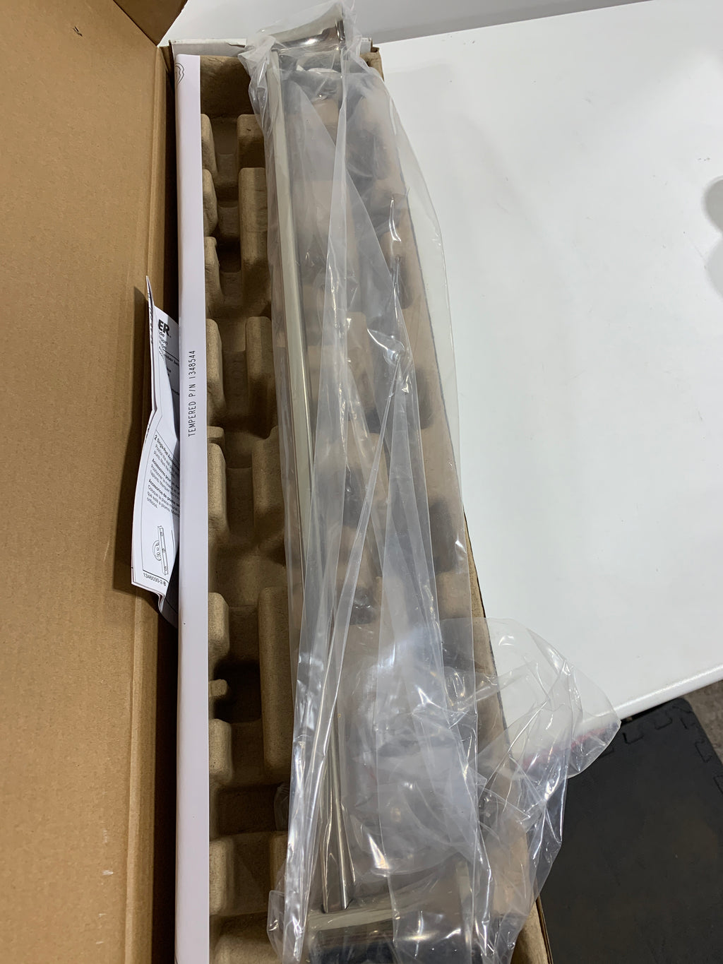 Kohler K-21953 Tempered 24’’ Towel Bar Vibrant Polished Nickel Bathroom Hardware and Accessories Bathroom Hardware