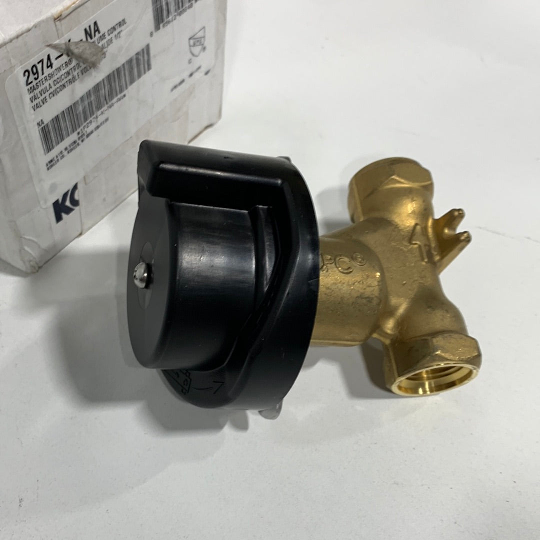 KOHLER MasterShower 1/2 in. Volume Control Valve, Brown