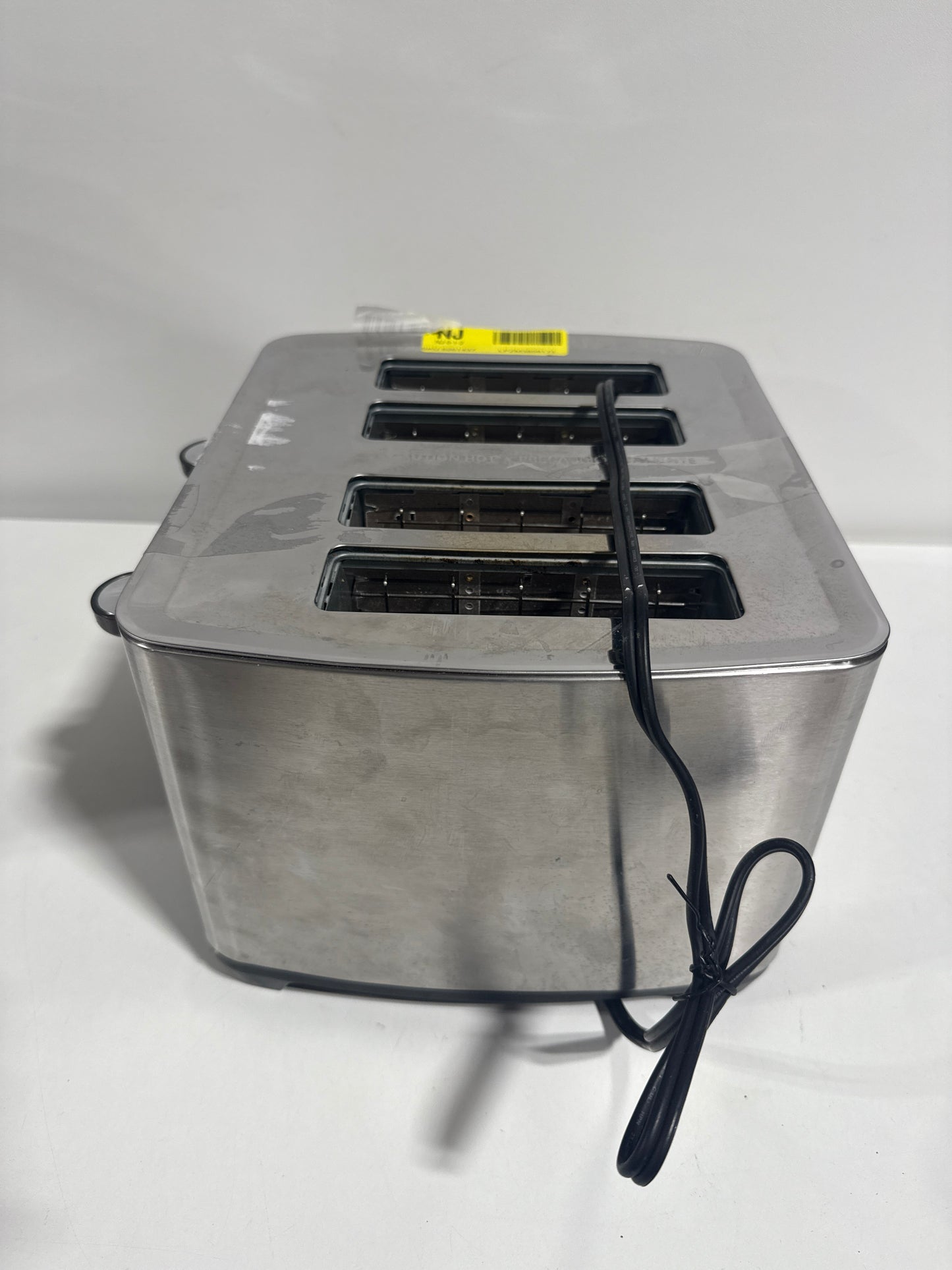 Used Bella PRO - 4-Slice Wide-Slot Toaster - Stainless Steel