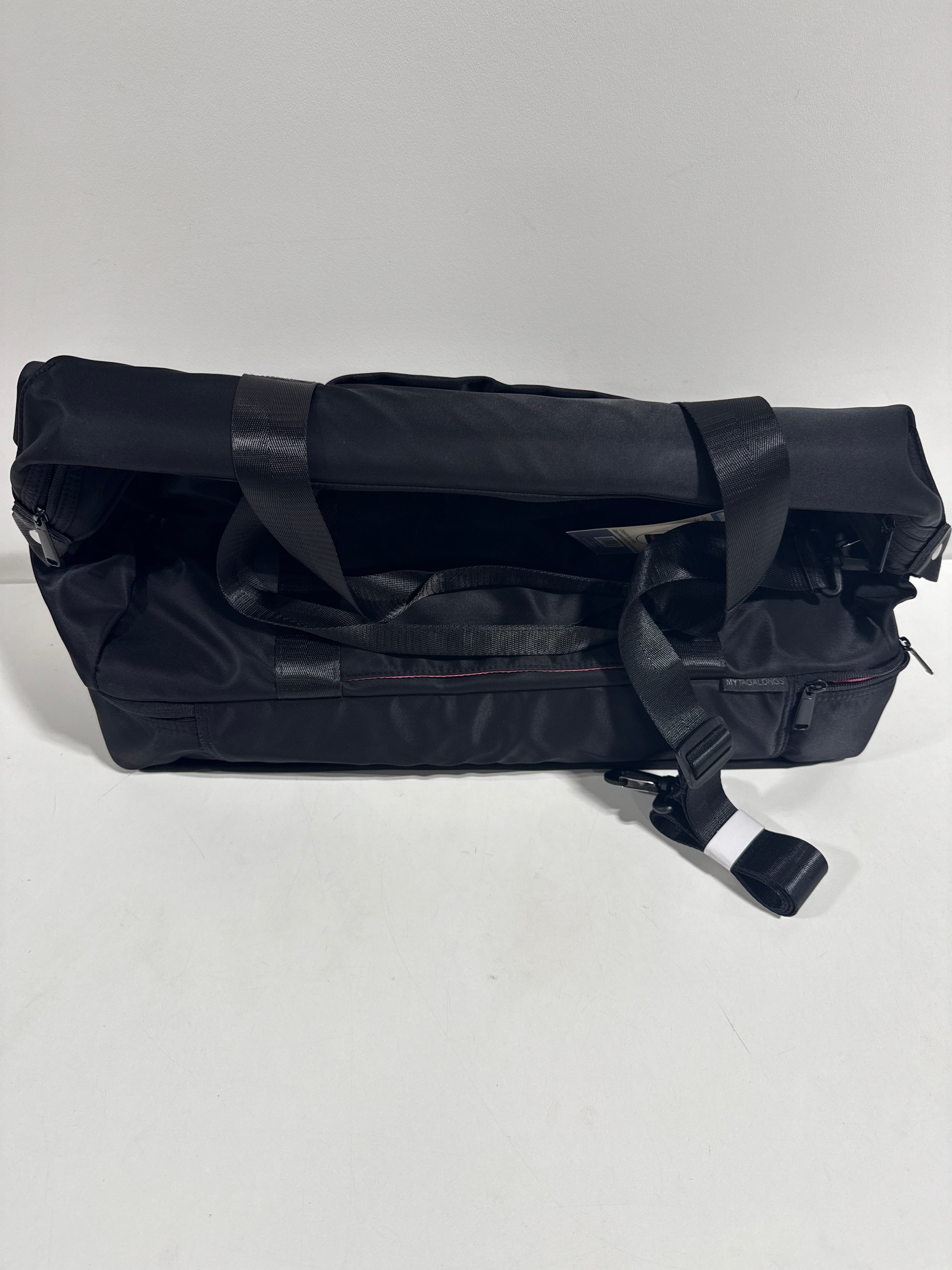 Mytagalongs Toronto Weekender Duffel Trolly Bag - Black - *Luggage & Travel