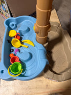 Used Step2 Tropical Splash Water Park Auto Filling and Spilling Coconut Play Set