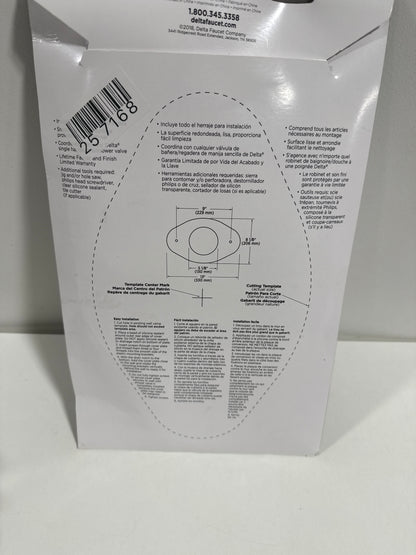 Delta RP29827 Shower Renovation Cover Plate BL