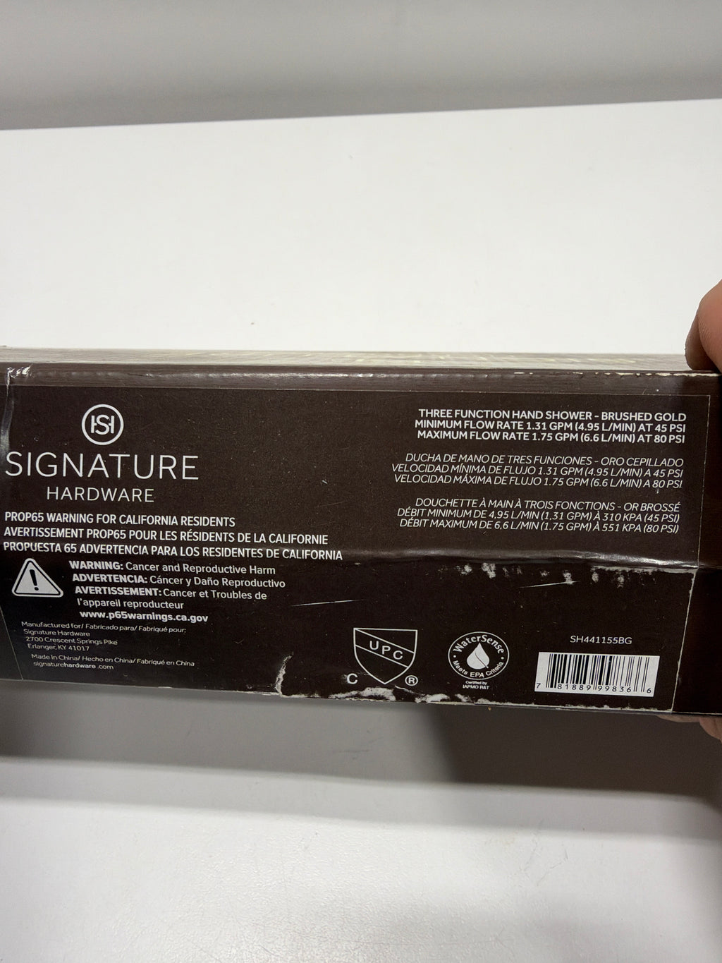 Signature Hardware FundamentALL 4.6" Round 1.75 GPM Hand Shower