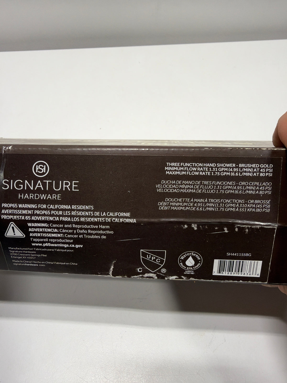 Signature Hardware FundamentALL 4.6" Round 1.75 GPM Hand Shower