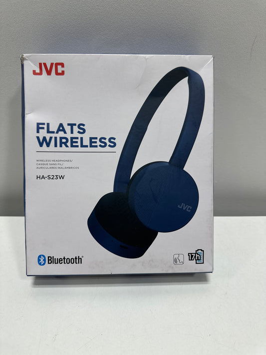JVC HA-S23W on-Ear Wireless Foldable Headset Blue