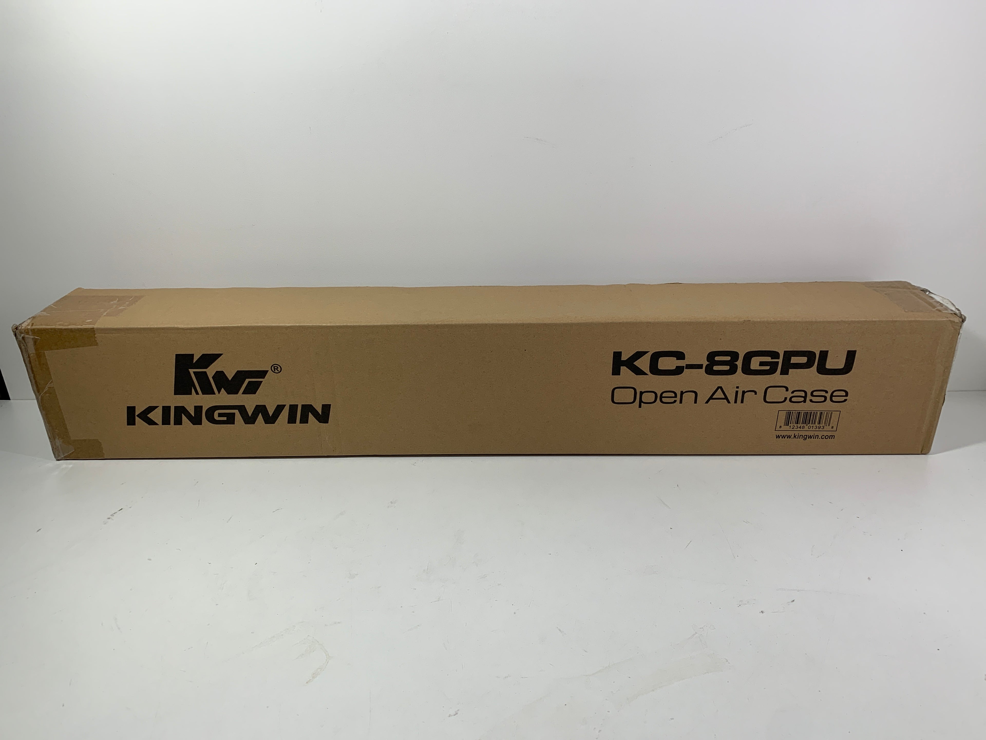 Kingwin 8 GPU Miner Rig Case Frame – Premium Stackable Aluminum Mining Rig Enclosure for Efficient Crypto Mining Test