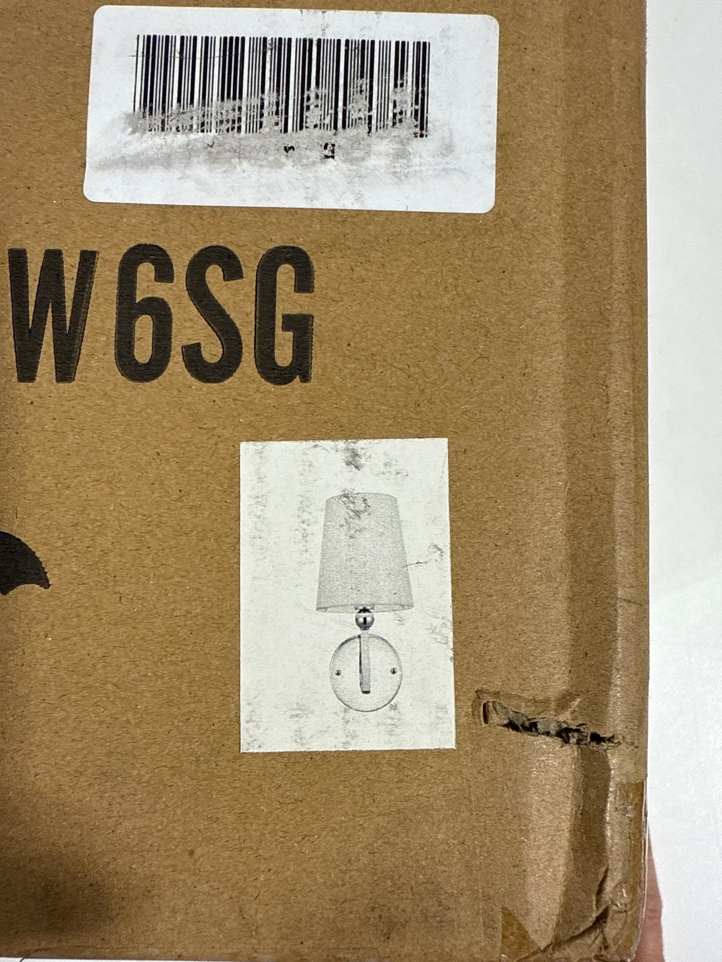 Elegant Lighting LD7322W6 Senna 12" Tall Bathroom Sconce Satin Gold