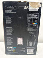 Artika Crystal Cube 1-light LED Pendant Light