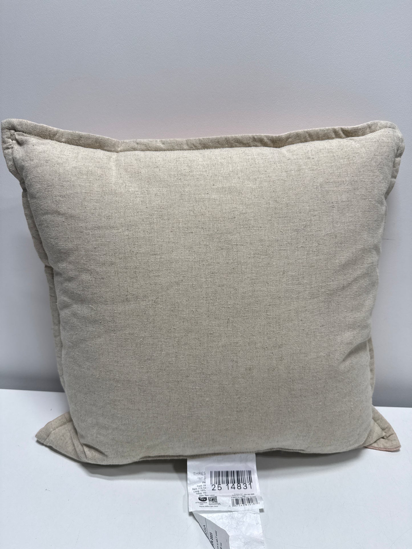 Velvet Reverse Oblong Dec Pillow Light Terracotta - Threshold