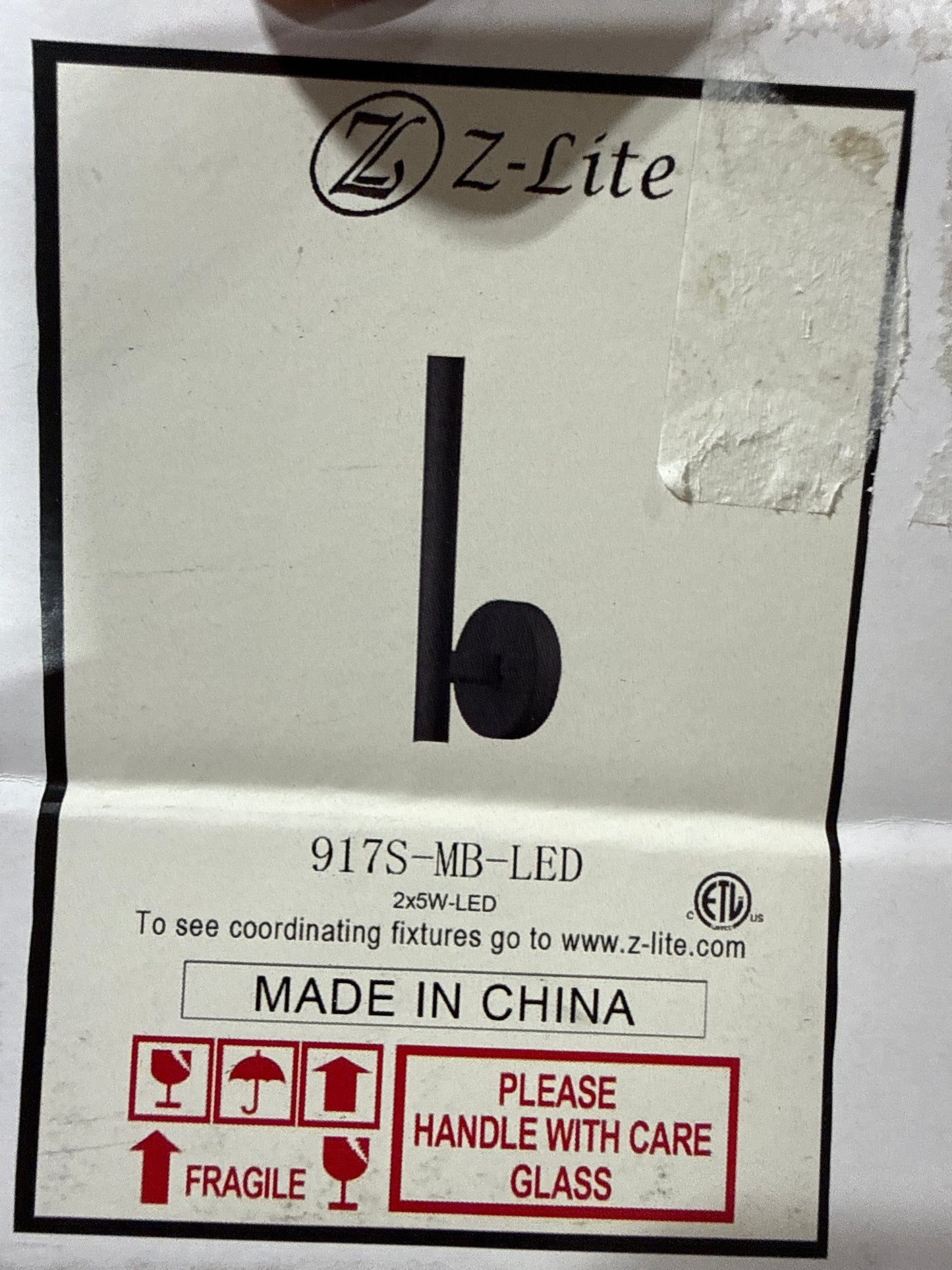 Z-Lite Forest 2 Light Modern Steel LED Wall Sconce in Matte Black