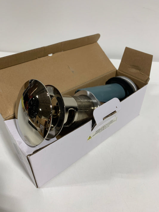 Brizo RP72414 1-5/8" Push Button Drain Assembly with Overflow Brilliance Polished Nickel