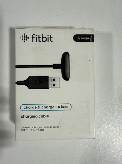 Fitbit - Charge 6 USB-C Fast Charging Cable - Black