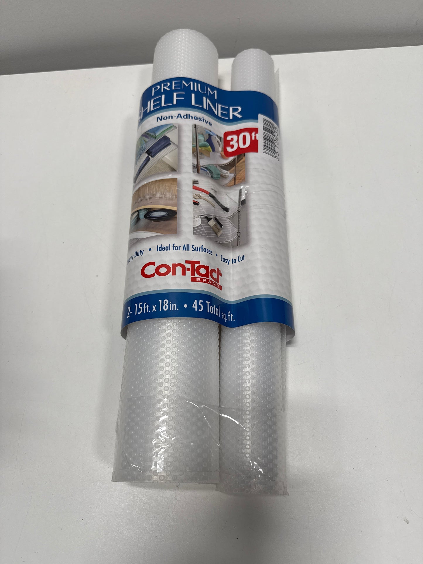 See Desc Con-Tact Premier Non-Adhesive Shelf Liner- 2 Pack