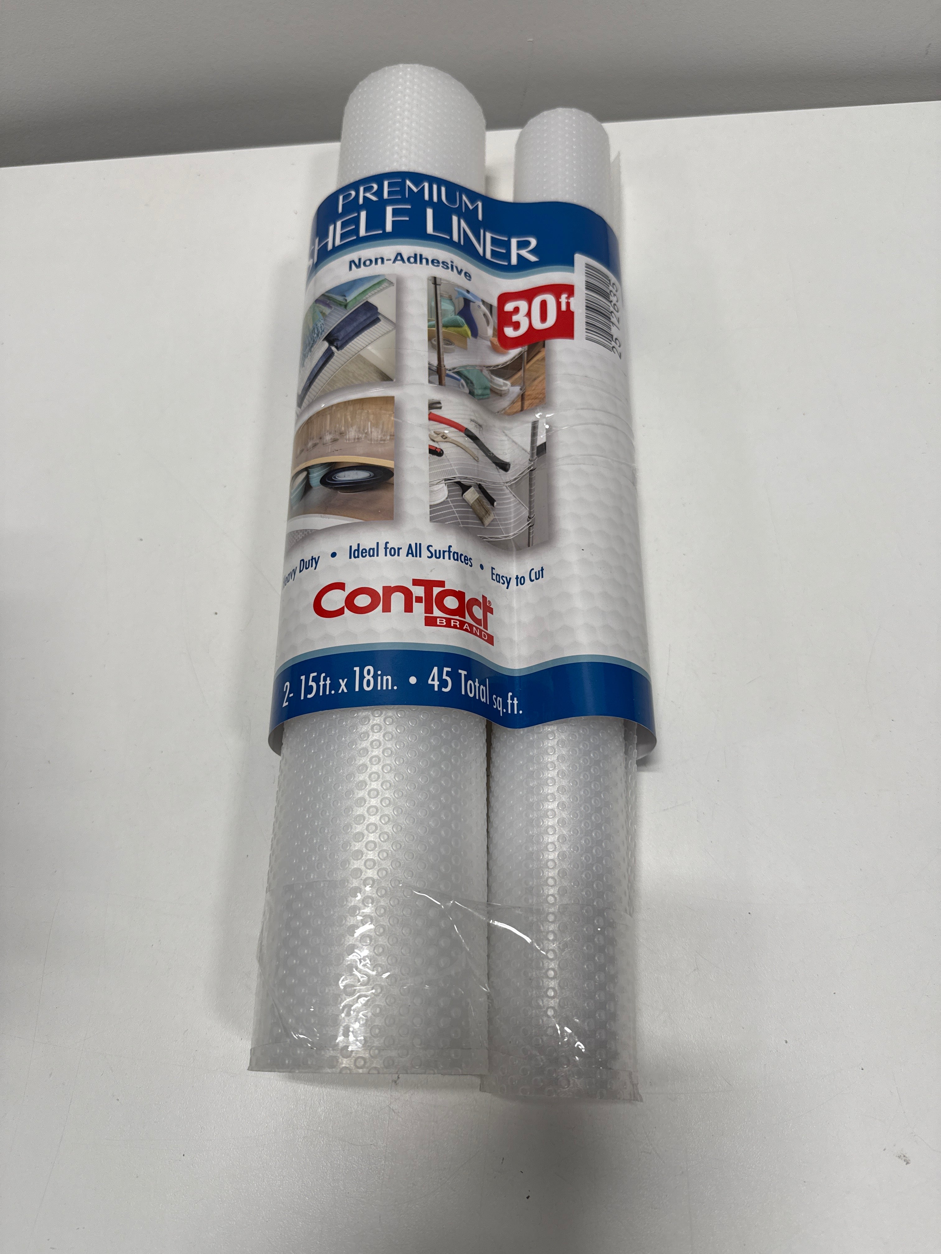 See Desc Con-Tact Premier Non-Adhesive Shelf Liner- 2 Pack - *Kitchen & Dining
