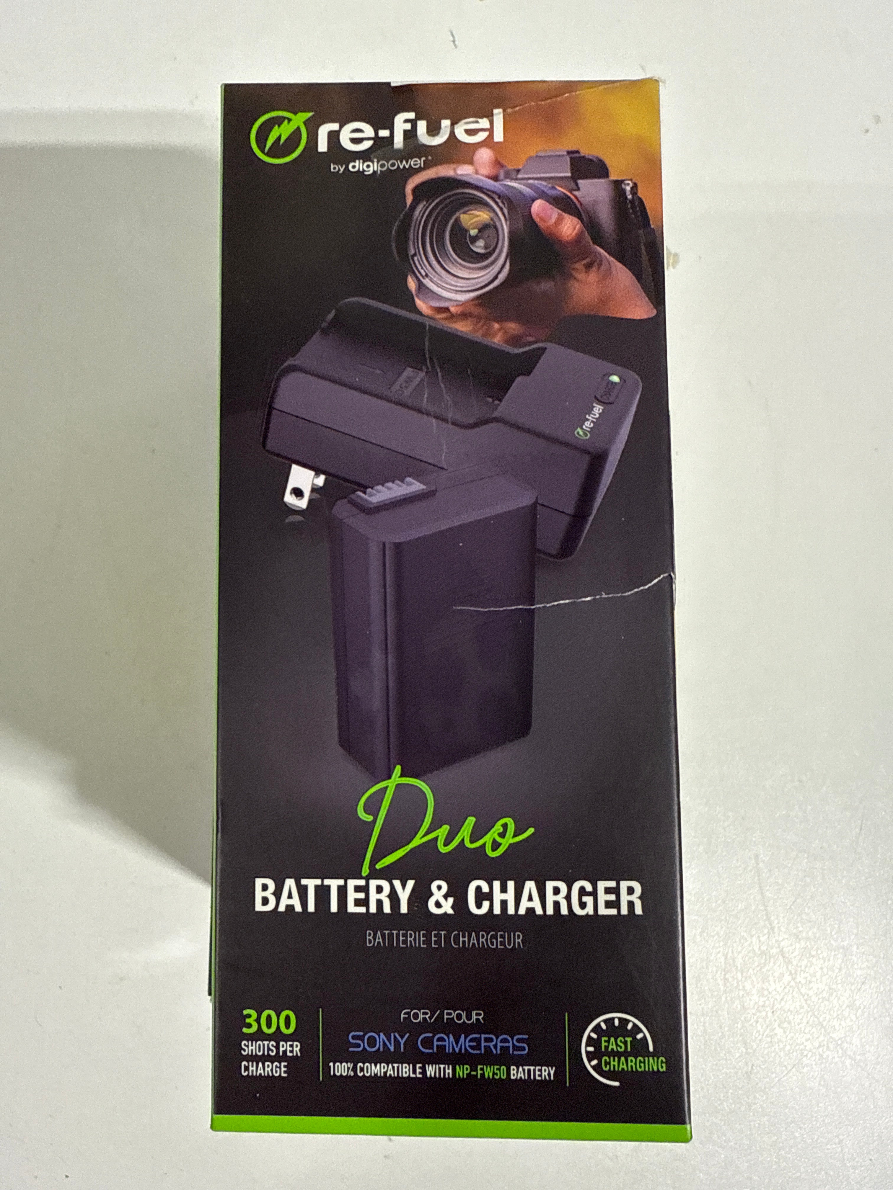 3 Digipower - Digital Camera Battery & Charger Kit Replacement for Sony NP-FW5 - *Cameras Camcorders & Drones