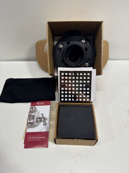 ROHL SDCI2-3143PN Decorative Shower Drain Kits, Polished Nickel