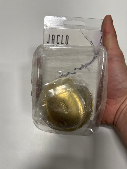 Jaclo 529-SB Toe Control Drain Strainer, Satin Brass