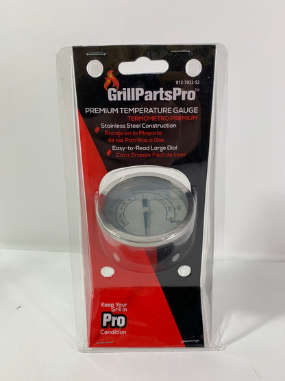 Brinkmann Grill Parts Pro Premium BBQ Grill Temperature Gauge 812-7022-S2