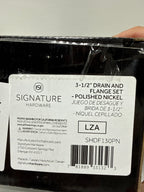 Signature Hardware 446667 4-1/2" Garbage Disposal Flange with Stopper for Sinks up to 5/8" Thick