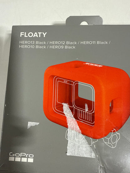 GoPro - Floaty Compatible with HERO13 Black, HERO12 Black, HERO11 Black, HERO10 Black, HERO9 Black - Orange