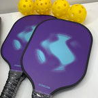 STONESAM Pickleball Paddles Bundle Set of 2 Carton Fiber & Honeycomb Hybrid Control & Power Pickle Ball Racket