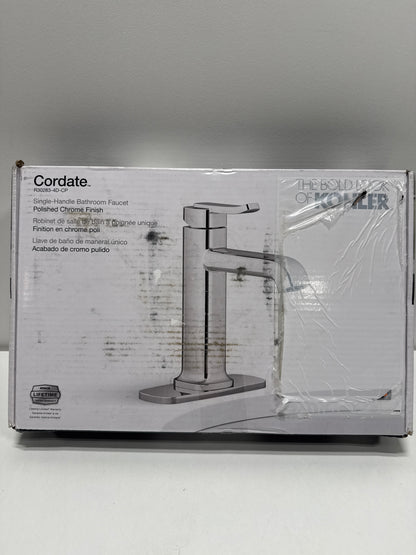 Kohler Cordate R30283-4D-CP Bathroom Single Handle Faucet - Polished Chrome