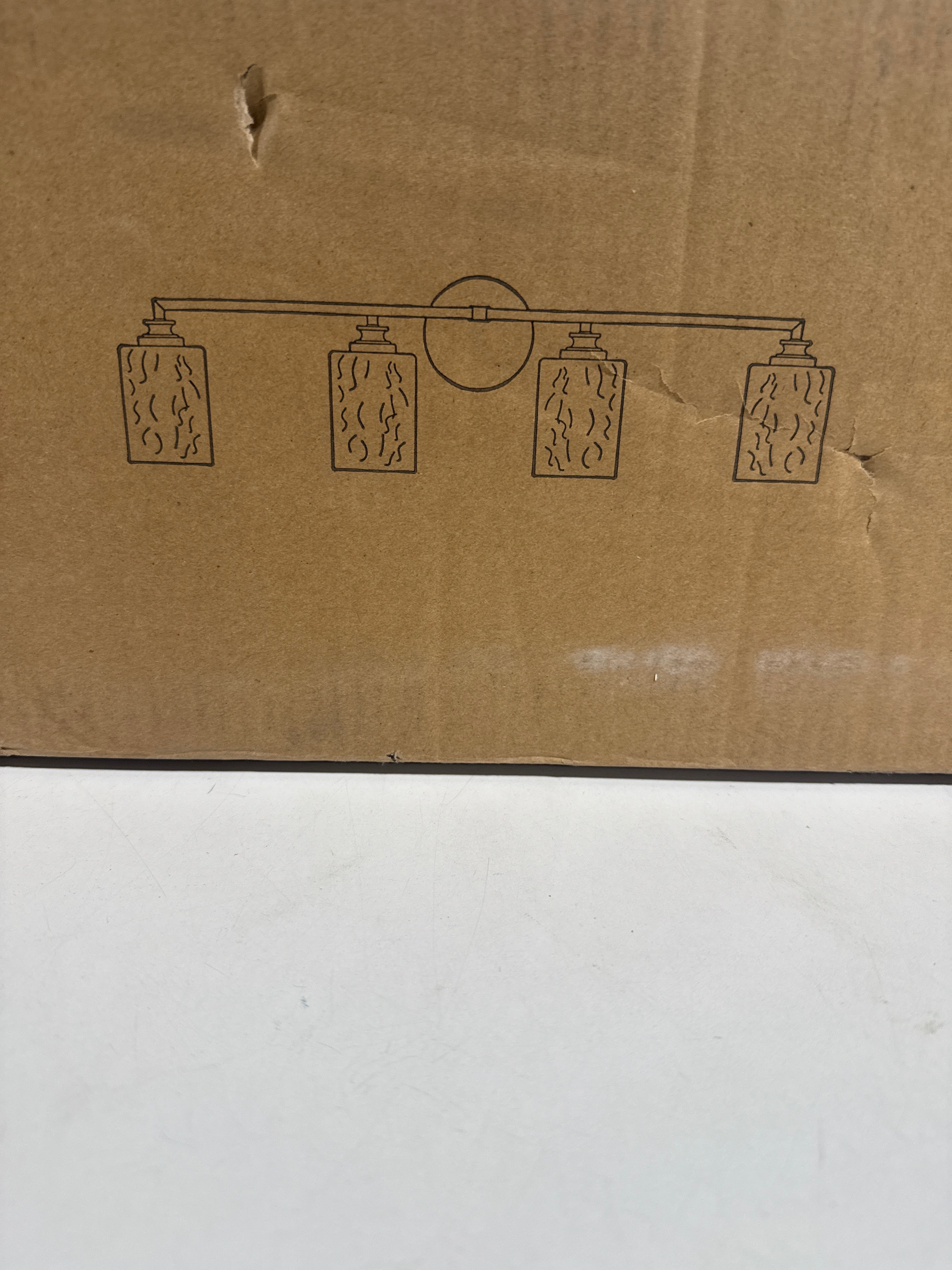 Capital Lighting Fixture Company Milan 33 Inch 4 Light Bath Vanity Light Milan - 120541CG-422