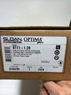 Sloan G2 8111-1.28 High Efficiency (1.28 Gpf) Exposed Battery Powered Sensor Operated G2® Model Water Closet
