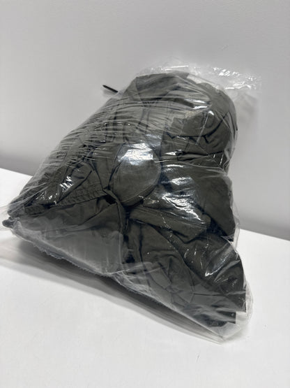 King Cotton Percale Duvet Set Olive Green - Casaluna