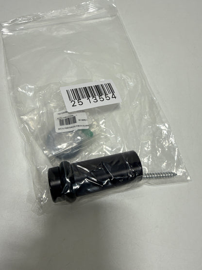 DELTANA Round Universal Floor Bumper 3 Solid Brass (Oil-Rubbed Bronze)